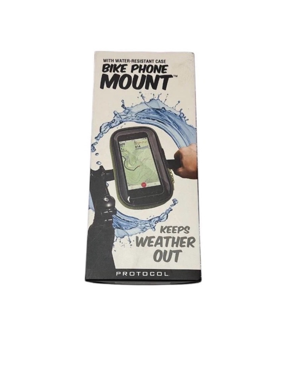 🔥Bike Phone Mount with Water-Resistant Case - Black🔥